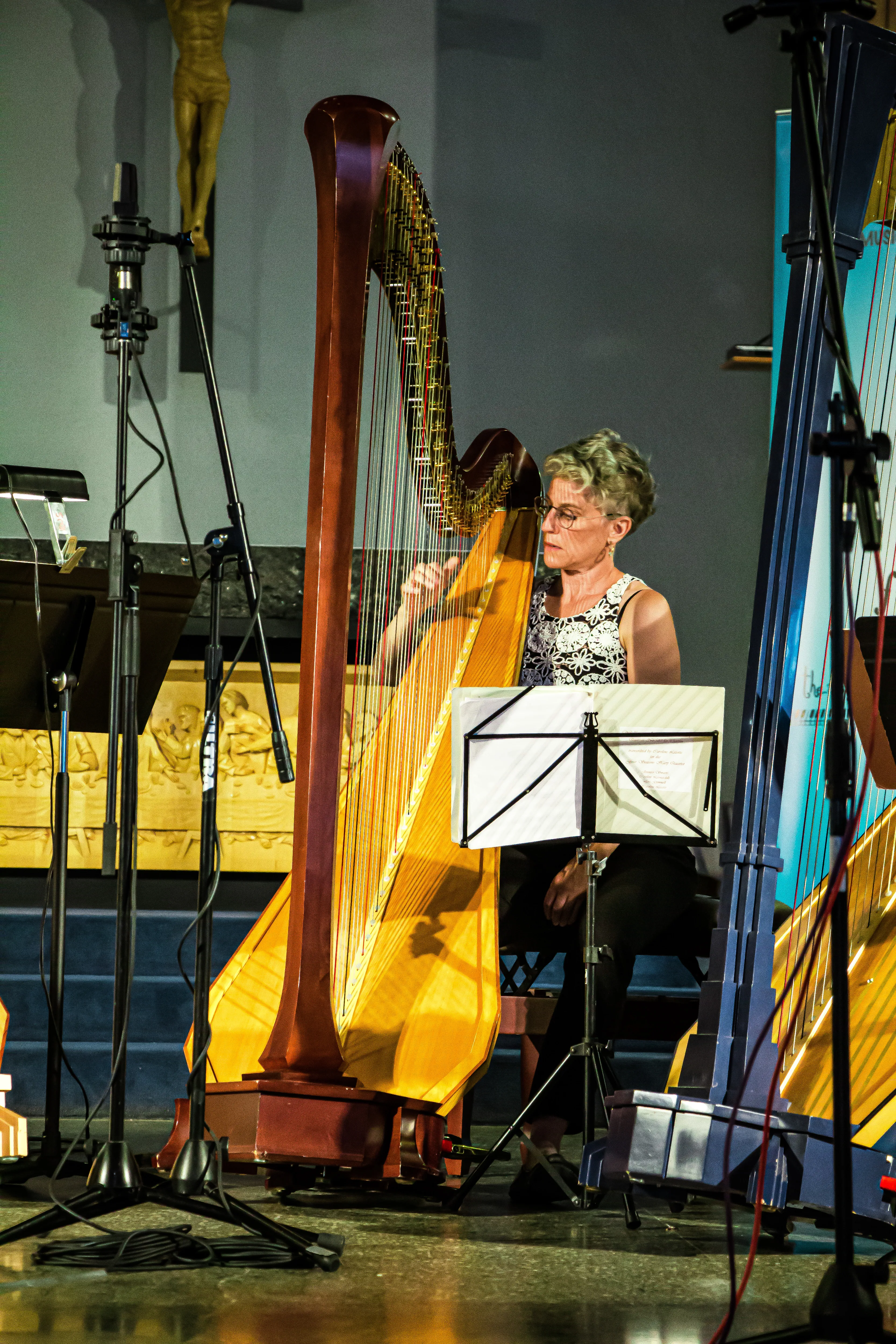 Violoniste en concert