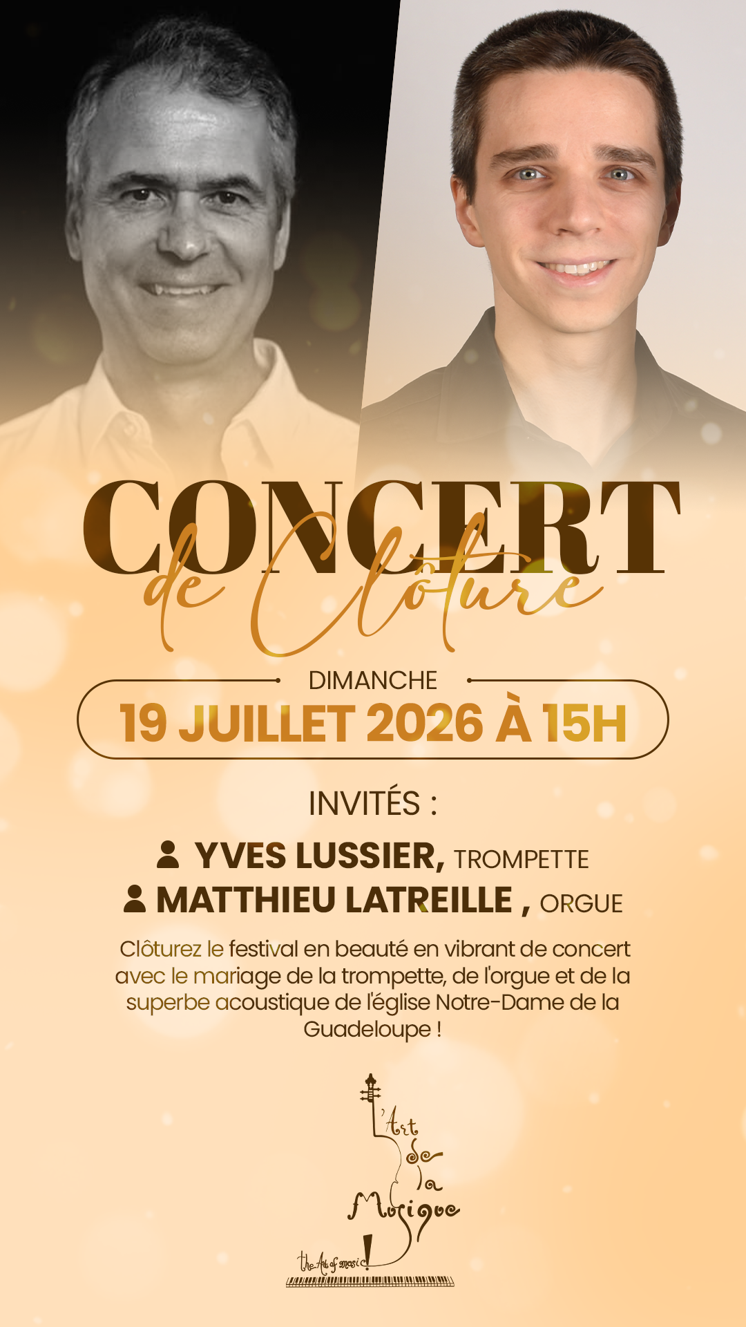 Concert de Clôture · 19 juillet 2026